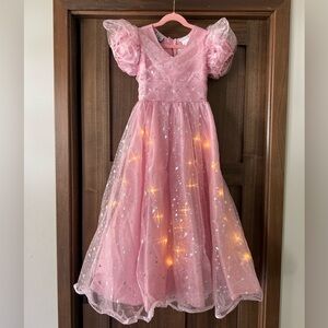 Pottery Barn Kids The Wizard of Oz Glinda the Good Witch Light-Up Costume